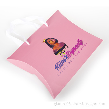 Private Label Wholesale Custom Logo Color Printing Premium Luxury Cardboard Paper Gift Wig Hair Extension Packaging Box